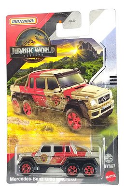 Matchbox Jurassic World Mercedes-benz G 63 Amg 6x6 Jgl02