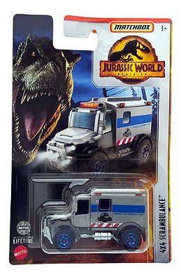 Matchbox Jurassic World 4x4 Scrambulance Hbh08
