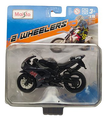 Maisto 2 Wheelers Moto 1:18 Yamaha Yzf-r1 Preta