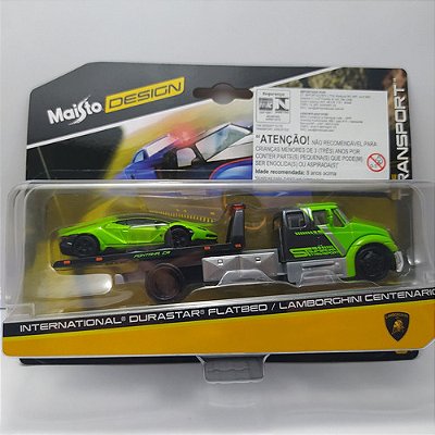 Maisto Design Elite Transport 1:64 Duraster & Lamborghini