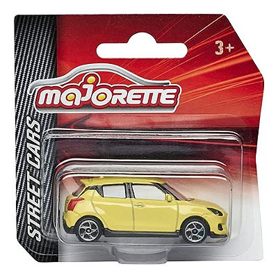 Majorette Street Cars 1:64 Suzuki Swift Sport Amarelo