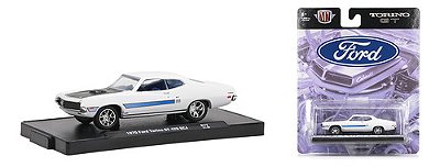 Miniatura M2 Machines 1:64 1970 Ford Torino Gt 427 Scj