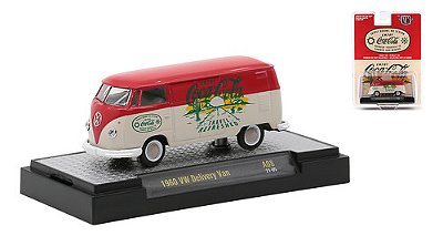 Miniatura M2 Machines 1:64 1960 Vw Delivery Van Kombi Coca