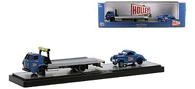 M2 Machines 1:64 Haulers Dodge L600 & Willys Coupe Gasser