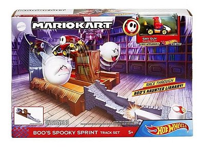 Hot Wheels Pista Mario Kart Assustadora Pista De Corrida