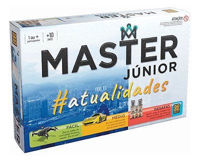 Jogo De Tabuleiro - Master Júnior Atualidades - Grow