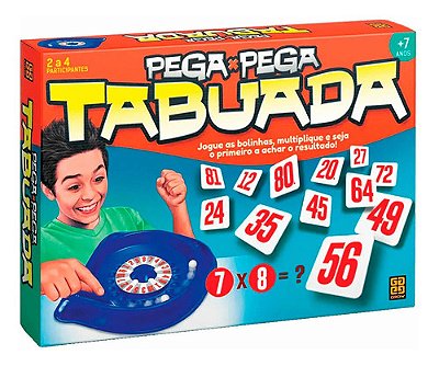 Jogo - Pega-pega Tabuada - Grow