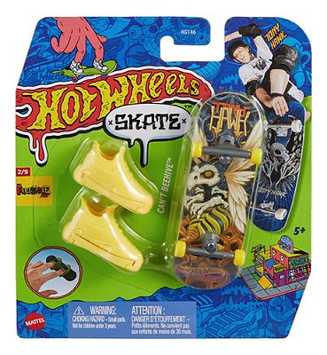 Hot Wheels Skate De Dedo Com Tenis Cant Beehive Hvj88