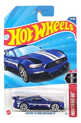 Hot Wheels Custom 18 Ford Mustang Gt Hyy94 2025k