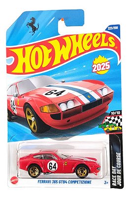 Hot Wheels Ferrari 365 Gtb4 Competizione Hyw48 2025l