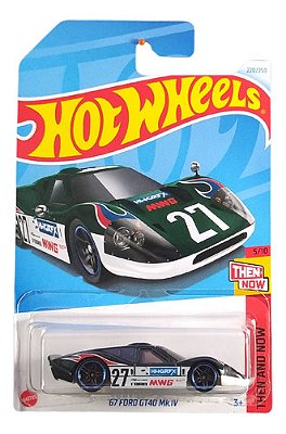Hot Wheels 67 Ford Gt40 Mk.iv Htc69 2024m