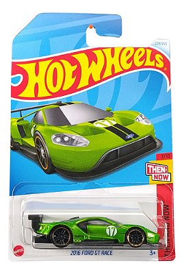 Hot Wheels 2016 Ford Gt Race Htc71 2024n
