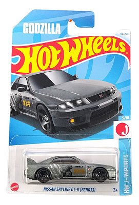 Hot Wheels Nissan Skyline Gt-r Bcnr33 Godzilla Htd96 2024n