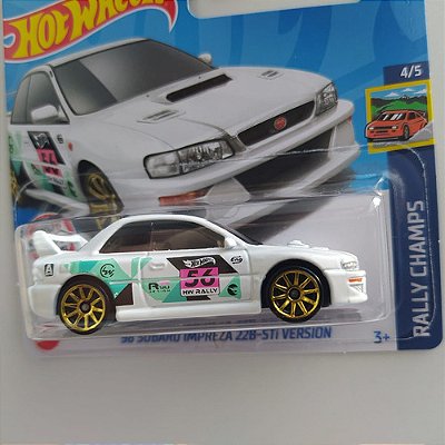 Hot Wheels 98 Subaru Impreza 22b-sti Versio Thunt Hcy04 2022