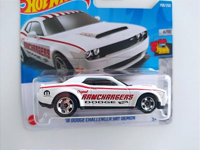 Hot Wheels 18 Dodge Challenger Srt Demon Hcv31 2022