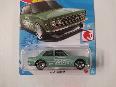 Hot Wheels - ´71 Datsun 510 - Gtb02 - 2021