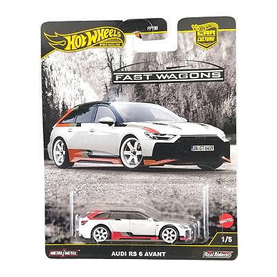Hot Wheels Premium Car Culture Audi RS 6 Avant JBK51