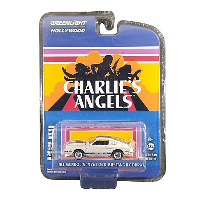 Miniatura 1:64 Greenlight Mustang Cobra II Charlie’s Angels