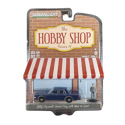 Miniatura 1:64 Greenlight Hobby Shop 86 Plymouth Grand Fury