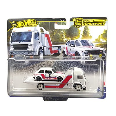 Hot Wheels Team Transport 73 Honda Civic Custom & Aero Lift