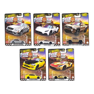 Hot Wheels Premium Boulevard 126 a 130 Set C/ 05 GJT68