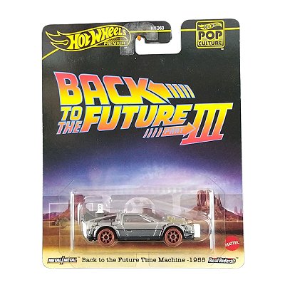 Hot Wheels Premium Pop Culture Back To Future Time Machine