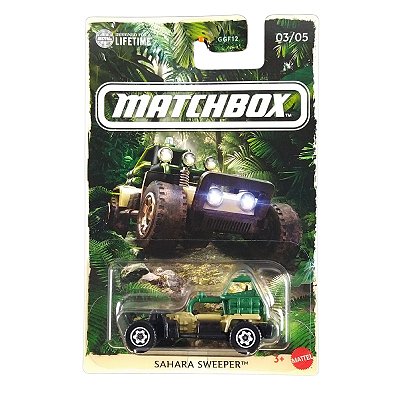 Matchbox Temáticos Sahara Sweeper JCG60