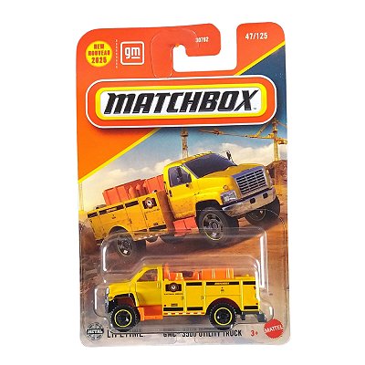 Matchbox GMC 3500 Utility Truck JBN64 2025