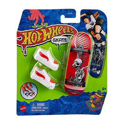 Hot Wheels Skate de Dedo com Tenis Sky Shredder HGT59