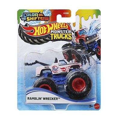 Hot Wheels Monster Trucks Color Shifters Ramblin Wrecker