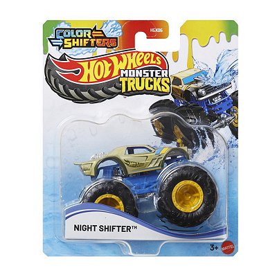 Hot Wheels Monster Trucks Color Shifters Night Shifter