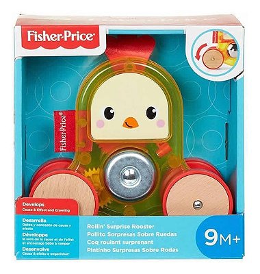 Fisher Price Pintinho Surpresa Sobre Rodas Gml82 Mattel