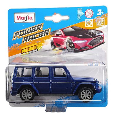 Maisto Power Racer 1:43 2018 Mercedes-benz G-class Azul
