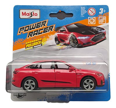 Maisto Power Racer 1:43 Audi E-tron Sportback Vermelho