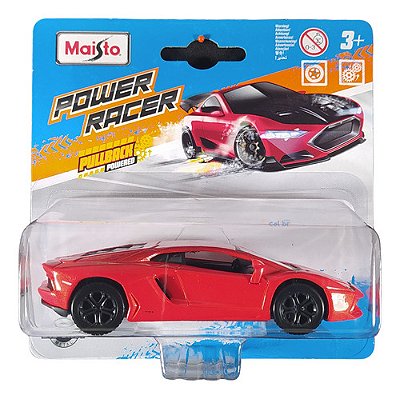 Maisto Power Racer 1:43 Lamborghini Aventador Coupé Laranja