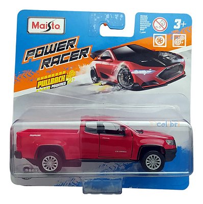 Maisto Power Racer 1:43 2017 Chevrolet Colorado Zr2 Vermelho