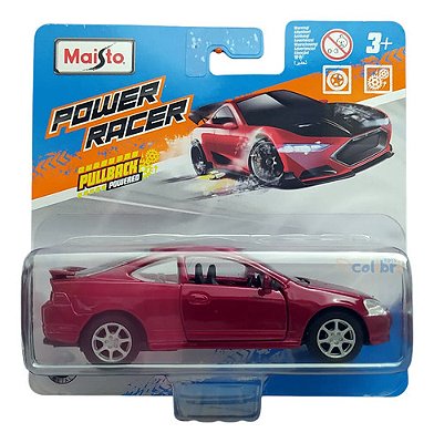 Maisto Power Racer 1:43 Acura Rsx Type S 2002 Vermelho