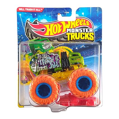 Hot Wheels Monster Trucks 1:64 Will trash it All JCF04