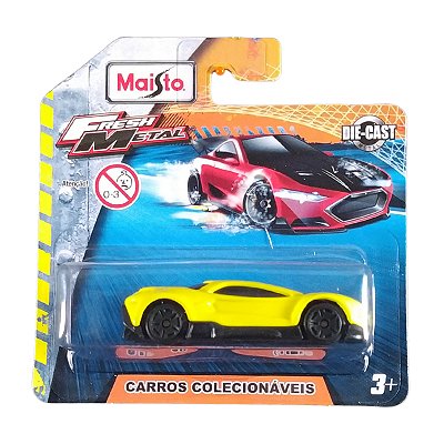 Maisto Fresh Metal 1:64 Fantasy Amarelo