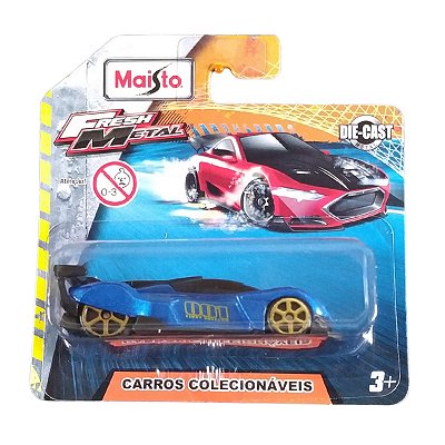 Maisto Fresh Metal 1:64 2021 GT Racer Azul