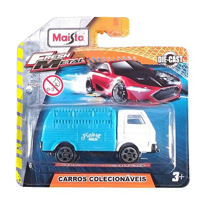 Maisto Fresh Metal 1:64 Delivery Truck Azul