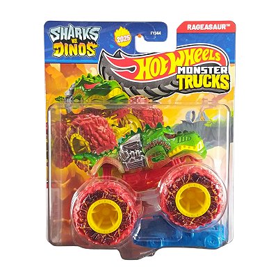 Hot Wheels Monster Trucks 1:64 Ragesaur JCD98