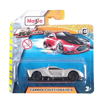 Maisto Fresh Metal 1:64 Silver92 Prateado