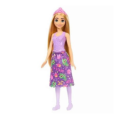 Princesas Disney Rapunzel em roupa de festa JBG06 Mattel