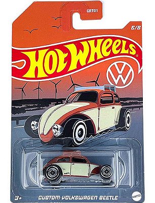 Hot Wheels Temáticos Custom Volkswagen Beetle Fusca Hdh45