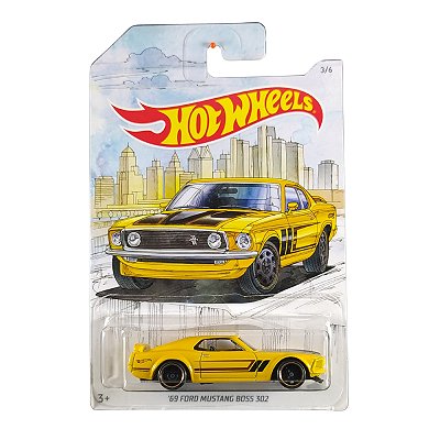 Hot Wheels Detroit Muscle 69 Ford Mustang Boss 302 FYY10