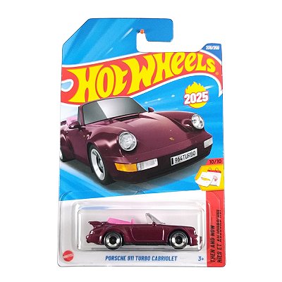 Hot Wheels Porsche 911 Turbo Cabriolet HYW37 2025N