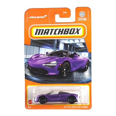 Matchbox 2019 McLaren 720S Spider HVL87 2025