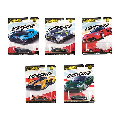 Hot Wheels Premium Car Culture Euro Speed 2025 Set c/ 05