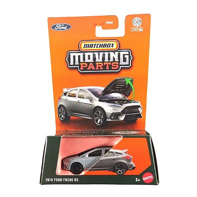 Matchbox Moving Parts 2018 Ford Focus RS JBW90